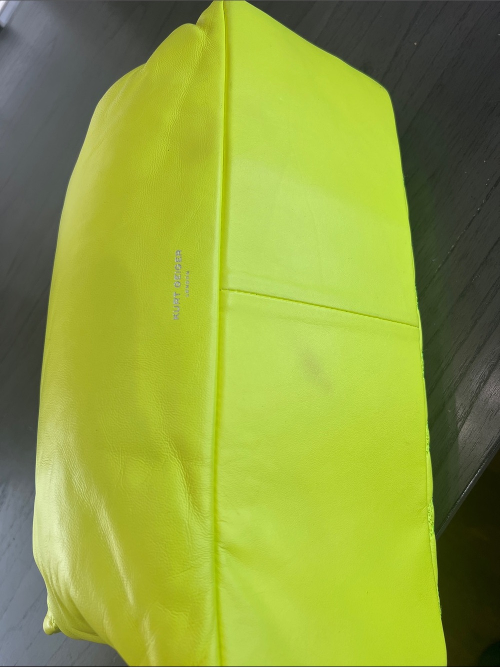 Kurt Geiger Limited Edition Yellow Quilted Women’s Shoulder Bag - Picture 5 of 15